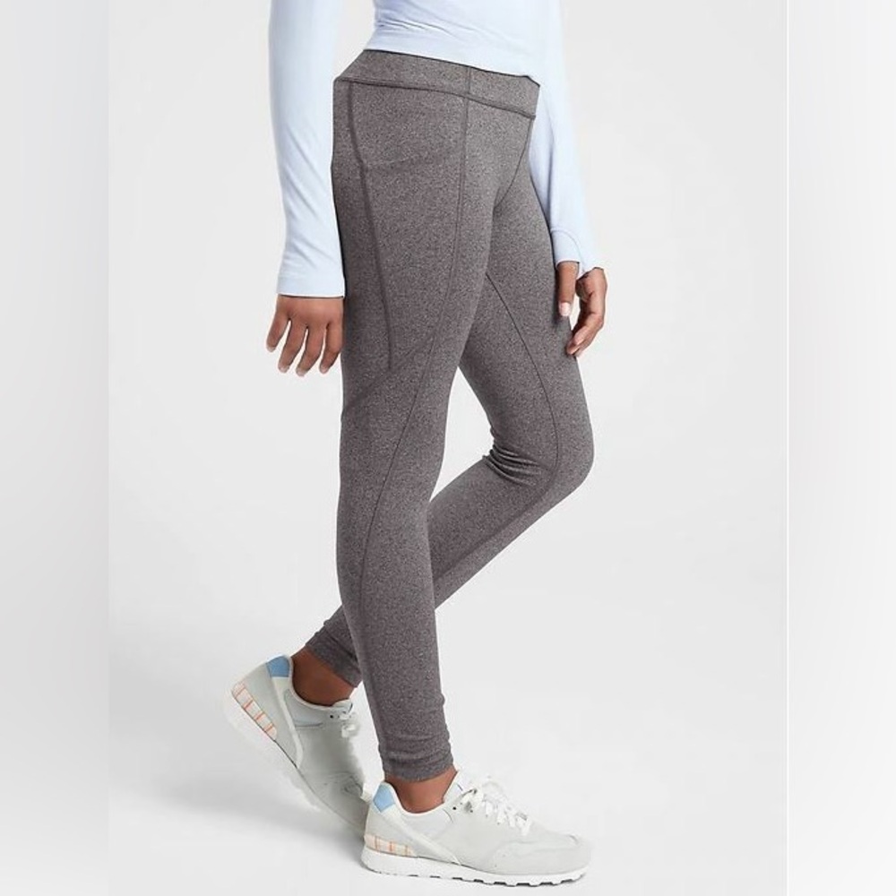 Athleta Girl stash your treasures tight leggings size large